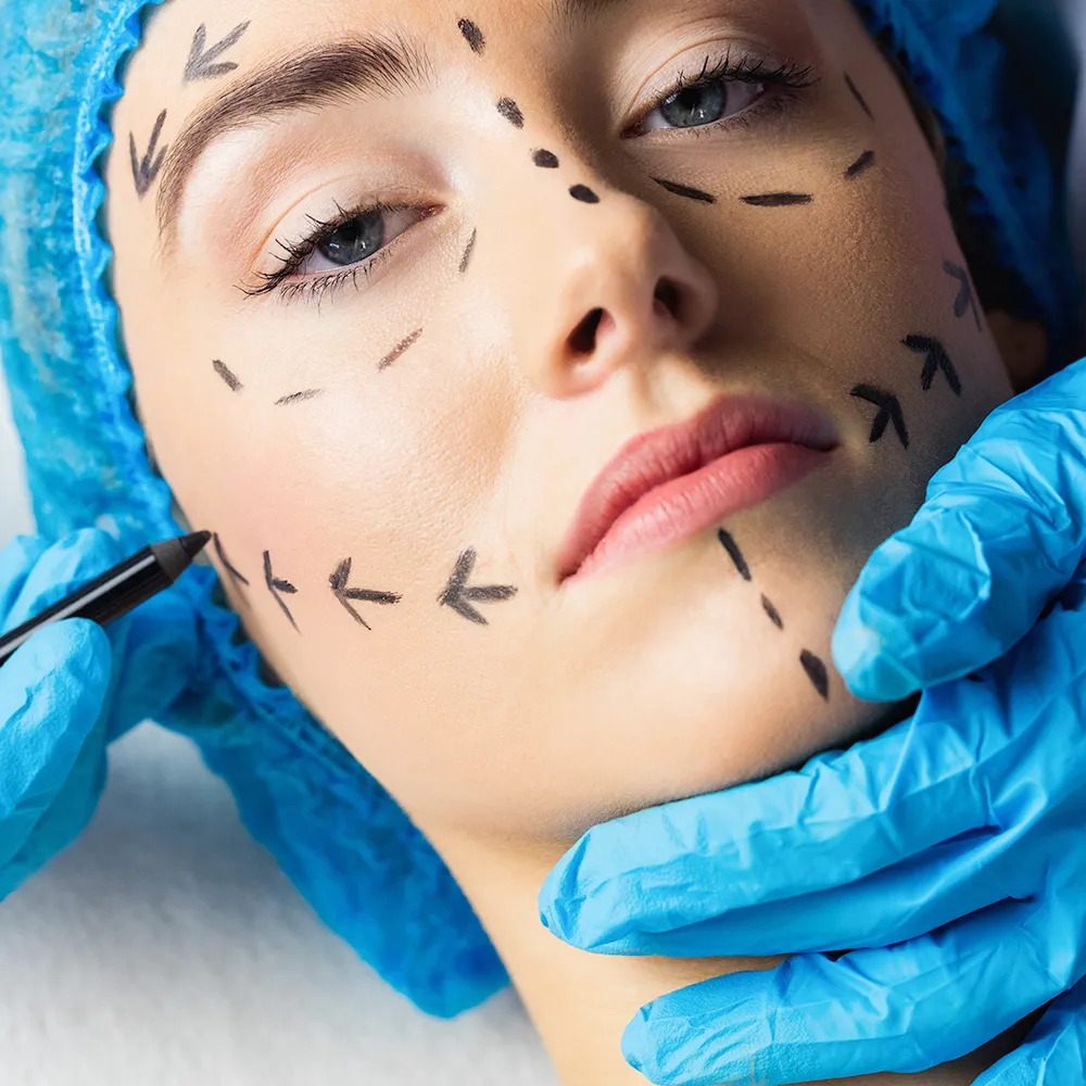 Cosmetic surgery consultation